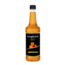 롱비치 카라멜 시럽 740ml 카라멜마끼아또 커피 카페
