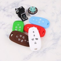 [3G MALL] 현대 2021 투싼 NX4 디 올뉴 투싼 5버튼 7버튼 스마트키 실리콘 키케이스, 5버튼_화이트