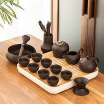 자사호 이효리 다도 세트 전통 차 다기 보이차 자사차호 센스있는 집들이 선물, AZ