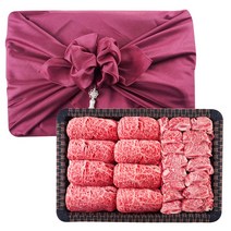 투뿔 등급 한우선물세트 [명품B] 3.5kg 꽃등심 찜갈비 설 추석 새해 소고기, 다크민트, 필요없음