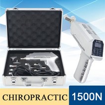 New 카이로 프랙틱 조정 도구 1500N 조절 강도 치료 교정 마사지 척추 건강 관리 목, UK Plug 220V