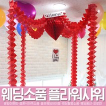 스투피드 셀프웨딩 프로포즈 모음, 099_프로포즈 러브 캐노피 (레드)