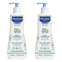무스텔라 젠틀 클렌징 젤, 2개, 500ml