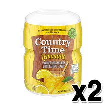 컨츄리타임 레몬에이드 분말 585g, 538g, 30개