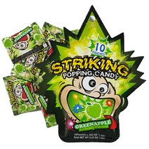 스트라이킹 팝핑 캔디 사과맛 15g (1.5g X 10개입), 2개