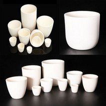 실험실 5ml ~ 500ml 커런덤 도가니 99 알루미나 애쉬 실험용 커버 미포함 1 개, 50ml
