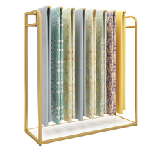 원단 행거 샘플 스탠드 진열대 천 포장지 디스플레이, 선반 화이트 원단 행거 150x45x135