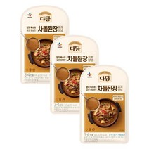 CJ 장 다담 차돌된장찌개양념 된장찌개 집된장 홈쿡 145g 3개 1세트, 6세트