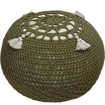 다다미 키높이 방석 스툴 좌식 원형 대형 카페, 카키Y 53x38