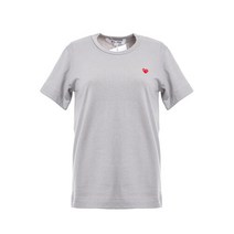 [꼼데가르송] 스몰하트 로고 여성 반팔 티셔츠 AZ_T313_051_3_GRAY