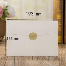 웨딩 방명록 샘플 골드 레드 레이저 컷 다이아몬드 결혼식 초대장 카드 우아한 인사말 파티 장식 1 개, [01] 185x127 mm, [09] Only White Envelopes