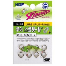 [낚시장터]-[해동(HDF)] HA-854 루어 스플릿(스프리트) 링, 5호, 1개