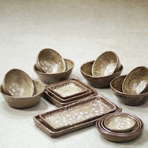 그릇 세트 도자기 식기 2인 4인 홈세트, 2인 세트-12pcs