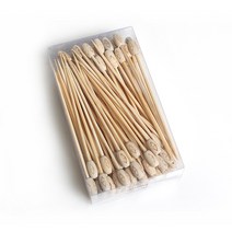 Bamboo Factory [고급과일꽂이] 나무장식 대나무 과일꽂이 요지 티포크 (42)