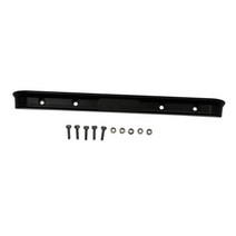 shangren SCX24 RC 록 자동차 모델 차량 DIY 부품 Accs 용 CNC 금속 RC 자동차 후면 범퍼 업그레이드, 92x7x5mm, 알루미늄 합금, 검정