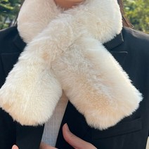 인조퍼밍크목도리 에코 페이크퍼 머플러 에코쁘띠 페이크모 숏겨울용 털