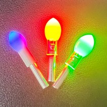 [선경] 왕방울 전자케미 헤드 바다용 4mm 전자찌, 멀티컬러, 1개