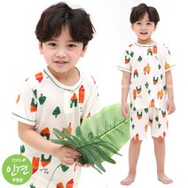 유아 아동 남아 인견 스판 5부 내의 반팔 내복 P폭스하우스