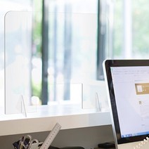 안내데스크칸막이 사무실 아크릴창 450X450 뚫림, 기본