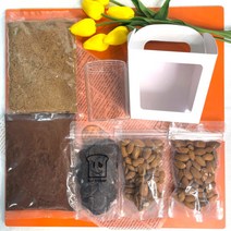 아망드쇼콜라 DIY 홈베이킹 세트 키트 발렌타인 화이트 데이 아몬드봉봉 초코볼, 1개, 아망드쇼콜라 초코 코코아파우더 세트