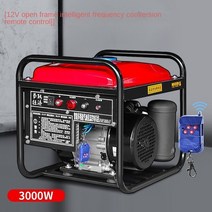 가솔린발전기 발전기 관부가세포함 지능형 주파수 변환 가솔린 원격 제어 전기 시동 3KW 12V DC