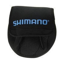 시마노 네오프렌 스핀 릴 커버, Black, One Size