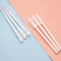 흰색 잉크 볼펜 5P 화이트 색상 볼펜 아트작업 화이트펜