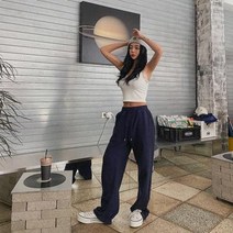 여자 조거 팬츠 오버핏 조커 바지 추리닝 라걸코리아 21 봄 트레이닝