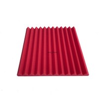 계란판 방음재 흡음재 차음재 방음부스 셀프시공 diy ktv 바 스튜디오 웨지 용 300x300x25mm 음향 패널 여러 색상 1pc, 빨간색