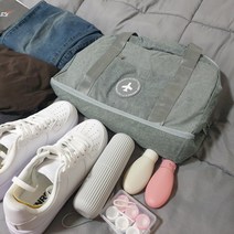 아디마켓 1박2일 여행가방 소형 보조 여행용 여행 짐가방 보스턴백 가벼운, 블랙