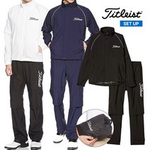 타이틀리스트 골프 우비 비옷 레인코트 레인슈트 상하세트 TSMR1592, S, 화이트