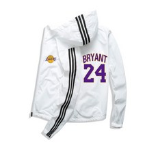 4종 NBA LA 레이커스 코비 브라이언트 농구 져지 바람막이 윈드브레이커 후드집업 점퍼 자켓 G0021