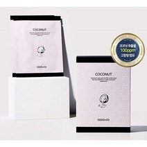 코코앤코 코코넛 리얼 네추럴 마스크팩 23g 1세트 10개입 추가1장