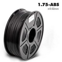 가정용 3d 레이저 프린터 대형 프린팅 재료 abs 필라멘트 1kg 1.75mm 스풀 abs 모델 인쇄 블랙 그레이 화이트 컬러, 검은 복근, 협력사