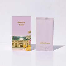 베러데이 페미닌티슈 휴대용 여성 청결 티슈-Y존 티슈 깔끔한 개별포장, 1개