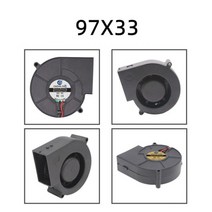 터보송풍기 브로와 배기팬 무선송풍기 터보블로어 30MM 40MM 50MM 60MM 75MM 97MM 냉각 팬 브러시리스 모터 케이스 송풍기 가습기 인덕션 쿠커 2 핀, 39.9733 - 없음 RGB - 24V