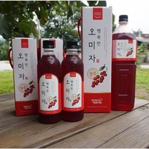 농부프린스 오미자청 문경오미자차 오미자즙 원액 엑기스 문경특산물 500ml x 2병, 500ml x 2병(선물용)