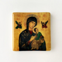 가톨릭 성탄 성물 예수님 성화 액자 천주교 견진선물 세례식 최봉자수녀 마음바람, 7. 영원한도움의성모