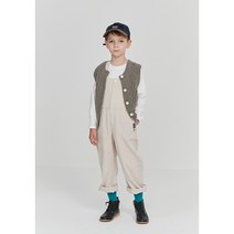 빈 현대충청 BW51VK01BG 베이지 케이블 라운드 오픈 니트 베스트