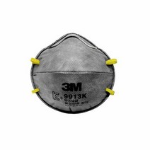3M 9913K 안면 여과식 2급 방진마스크(20EA), 단품