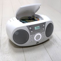 섬남 블루투스 CD플레이어 USB 어학용 FM 라디오 학습용 아기 씨디플레이어 어린이 동요 CDP