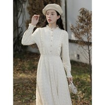 레이스 원피스 머메이드 롱원피스 미니원피스 뷔스티에 펀칭 플라워 자수 상견례 돌잔치 여행