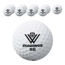 다이아윙스 고반발 비거리 전용 장타 골프공 2피스 42.8mm M3 무광, 화이트, 30개