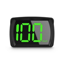 토레스hud GPS HUD 디지털 속도계 큰 글꼴 자동차 헤드 업 디스플레이 Beidou 듀얼 칩, 01 Black, 01 Black