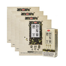 한미 두유 국산콩 서리태 64팩, 190ml, 64개입