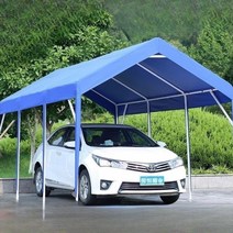 단독주택주차장 차고지 전원주택 간이 주차장 만들기 방풍 캐노피 CP4257, K.길이5.3m너비5.5m