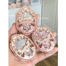 딸기 로코코 블러셔 포인트 브러쉬 거울 케이스 머리핀, 03. 03 클래식 발레