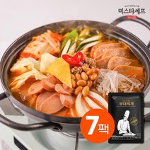 미스타셰프 부대찌개 600g 6+1, [미스타셰프] 부대찌개 600g 6+1 [총7팩]