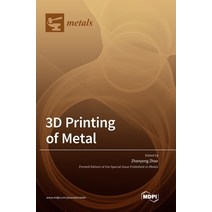 (영문도서) 3D Printing of Metal Hardcover, Mdpi AG, English, 9783036568652