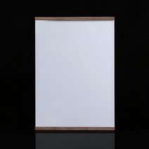 A3 부착식 아크릴 마그네틱 보드 게시판 세로 브라운 광고판 알림판 마그네틱보드 게시판 자석게시판 실외게시판